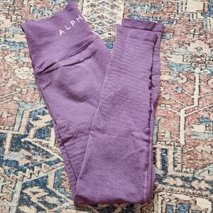 Alphalete OG revival size S legging, purple